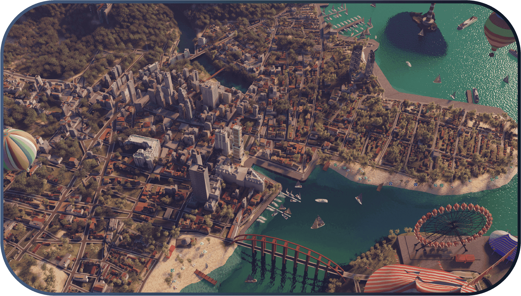 the dream city map